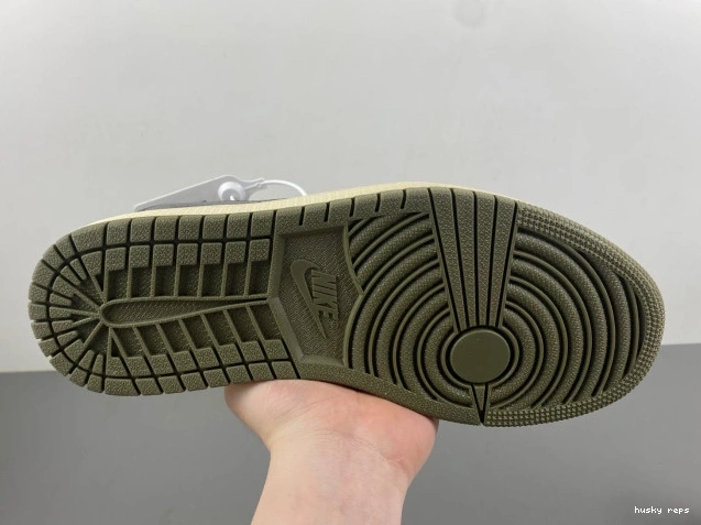 Rep Husky X TRAVIS MEDIUM DM7866-200 JORDAN AIR OG OLIVE LOW SCOTT 1 0712